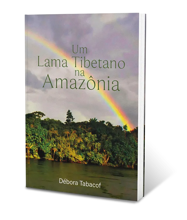 capa do livro um Lama tibetano na amazônia