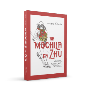 capa do livro "na mochila da Zhu"