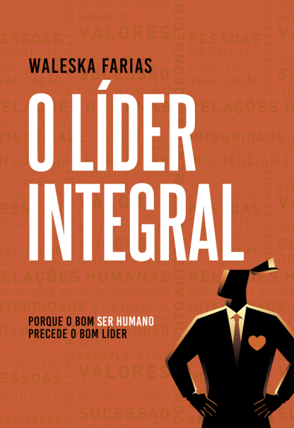 capa do livro "O líder integrarl" de Waleska Farias